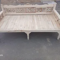 تخت سنتی شبکه ای چوبی|صندلی و نیمکت|گلپایگان, |دیوار