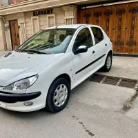 206 TU5 سفید مدل 94 دریچه گاز سیمی کاملا سالم