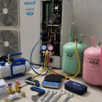 نصب تعمیر جابجایی شارژ گاز کولرگازی