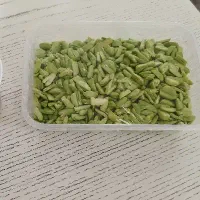 باقلی سبز و‌تازه و پیاز داغ چیبسی