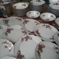 ظروف چینی آک گلسرخی برای فروش