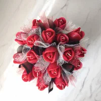 باکس گل شمع