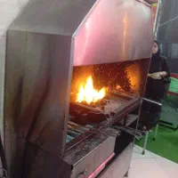 منقل کبابی زغالی گازی دوگانه درحد