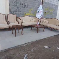 مبل ۸ نفری مدل کوئین چوب راش تولیدی میلاد