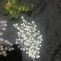 تاج مرواریدی زیبا