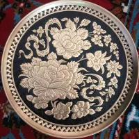 دیوارکوب قلمزنی گل و مرغ شیک