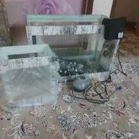 آکواریوم شیشه ای کامل