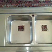 سینک دوقلو پرنیان استیل مدل PS1121