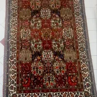 فرش دستباف لاکی بختیاری طرح خشت آکبند پانخورده