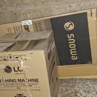کارتن یخچال ساید اسنوا ولباسشویی ال جی