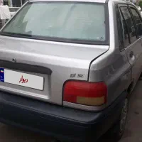 پراید نقره ای مدل ۹۰
