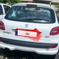 پژو ۲۰۷ سقف فلز ۱۴۰۳ مشابه صفر