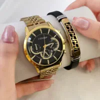 ساعت مردونه با دستبند