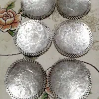 سینی شیرینی خوری قاجاری عتیقه