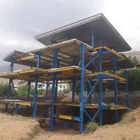 جوشکاری اسکلت فلزی خرپا سازه نگهبان سقف شیروانی