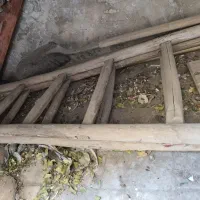 نردبان چوبی دوطرفه