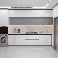 کابینت سفارشی دو پله بسیار زیبا شکیلs8U