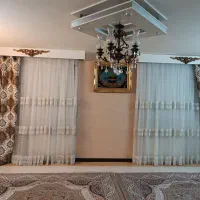 پرده تو خامه دوزی همراه والان ترک