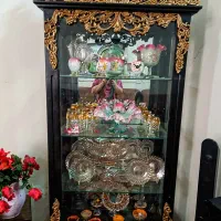 بوفه تاج دار چوبی