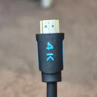 کابل hdmi   4k  سوکت طلایی  5متری