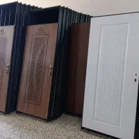 آماده نصب درب چوبی(ضدسرقت)(آلومینیومی)پیش ساخته