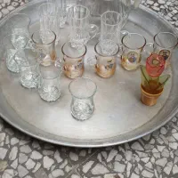 لیوان واستکان و بشقاب ومجموع وسایل سالم
