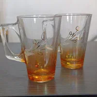 لیوان وسرویس چاقو وچنگال
