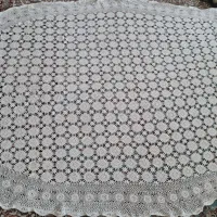 رومیزی قلاب بافی