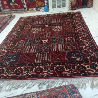 فرش ۶ متری خشتی بختیاری دستباف قدیمی