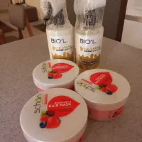 ماسک مو شون و لوسیون بستنی مو بیول