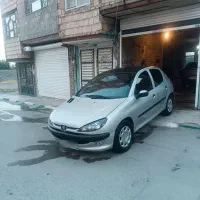 پژو ۲۰۶ تیپ ۲ به شرط چاقو خانگی