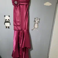 پیراهن مجلسی ساتن ابریشم