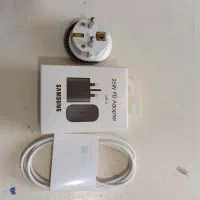 شارژر25وات سوپر فست همراه کابل وتبدیل 3به2