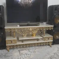 میز تلویزیون برنجی