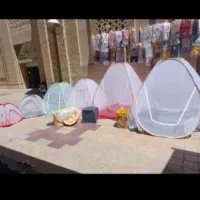 پشه بند|کوهنوردی و کمپینگ|شیراز, کوشک میدان|دیوار