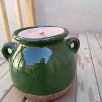 ظرف سفالی سالم وتمیز