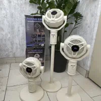 پنکه شارژیF10رومیزی ایستاده ریموت کنترل چرخش باتری