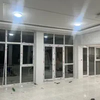 درب و پنجره دوجداره آلومینیوم UPVC توری پلیسه ریلی