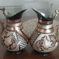 پارچ مسی قلم کاری شده