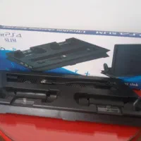 پایه خنک کننده و شارژر دو دسته ps4 اسلیم