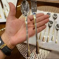 سرویس قاشق و چنگال دهنه اروپایی ۱۲ نفره آلمانی