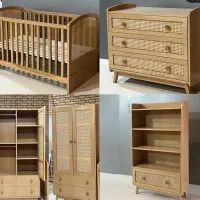 تخت چوبی کودک و نوجوان .کلبه چوبی . تخت مونته سوری