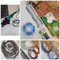 شیارزن سیم سیم سیار مینیاتوری ریسه نور مخفی RGB