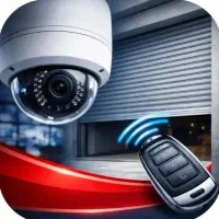 درب برقی و دوربین مداربسته تعمیرات درب برقی