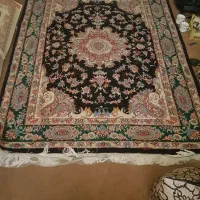 فرش دستبافت سالاری نخ پنبه سر گل ابریشم