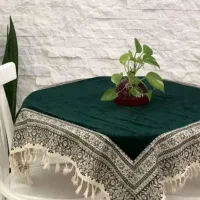 رومیزی مخمل قلمکاری