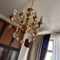 فروش نه خریدار لوستر آب طلا و برنج