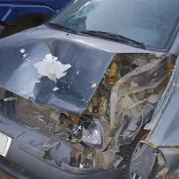 پراید مدل ۸۸ تصادفی