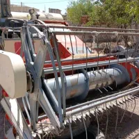 برداشت محصول بدونه کوچک ترین ریزش باکمباین ۲۰تایکی