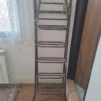 نردبان تاشوی آهنی 5 پله سالم